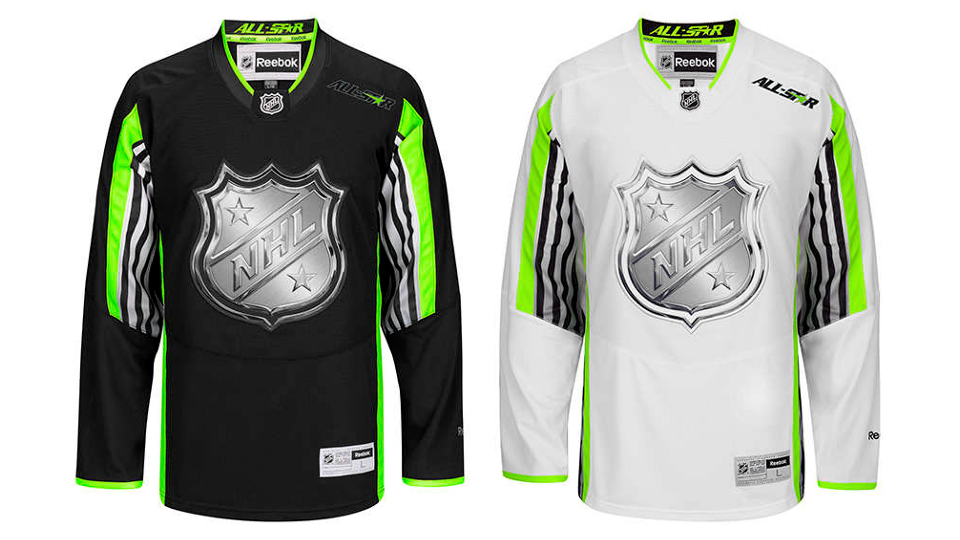 2016 all star game nhl jersey